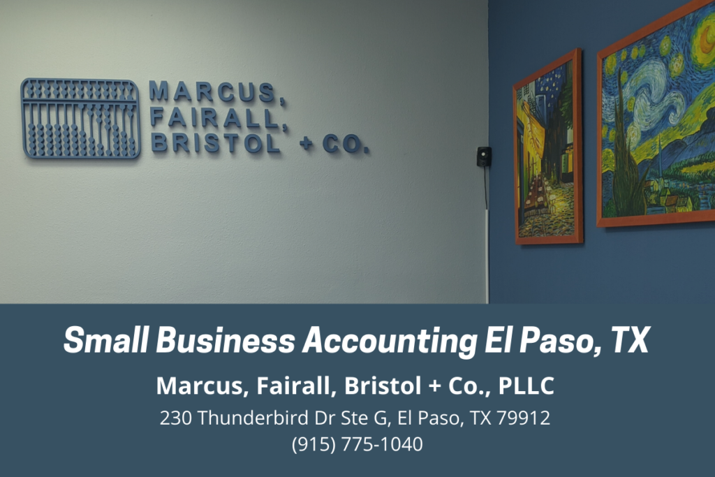 Small Business Accounting El Paso, TX